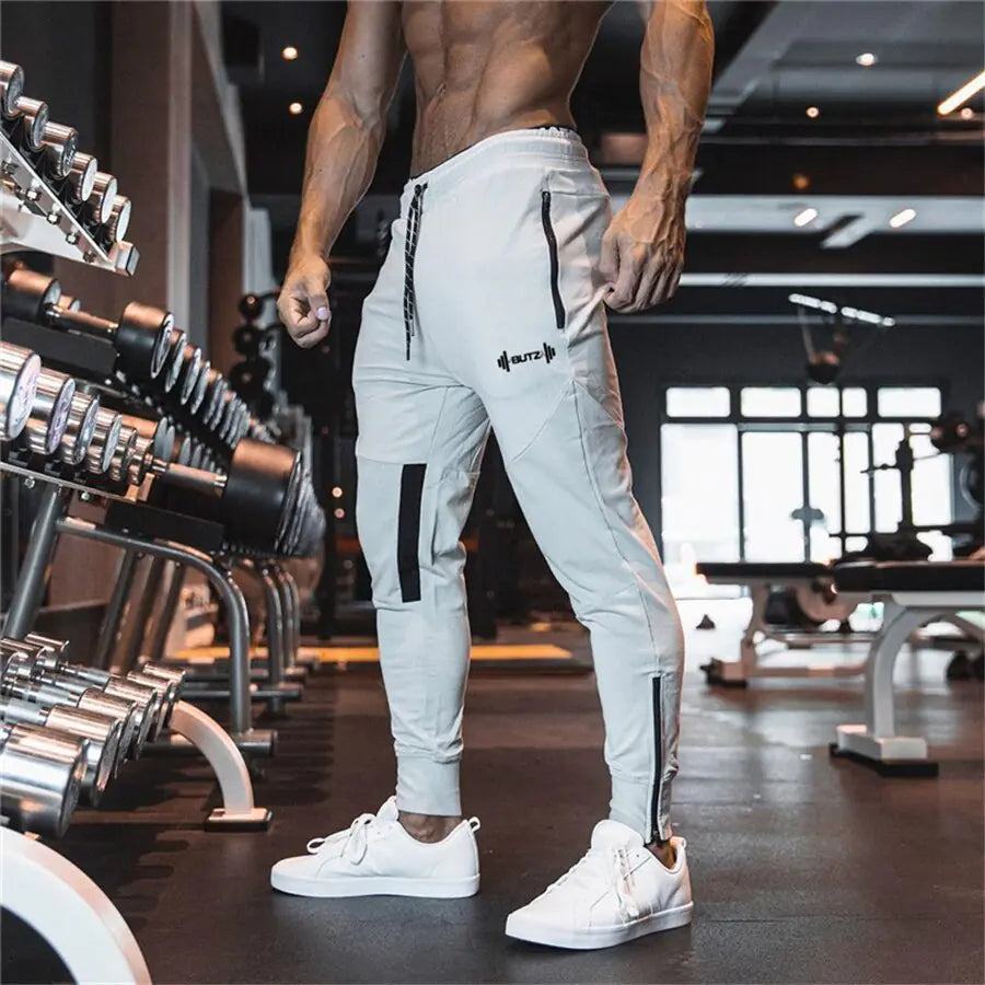 Men's Pure Cotton Jogging Sweatpants for Gym & Running