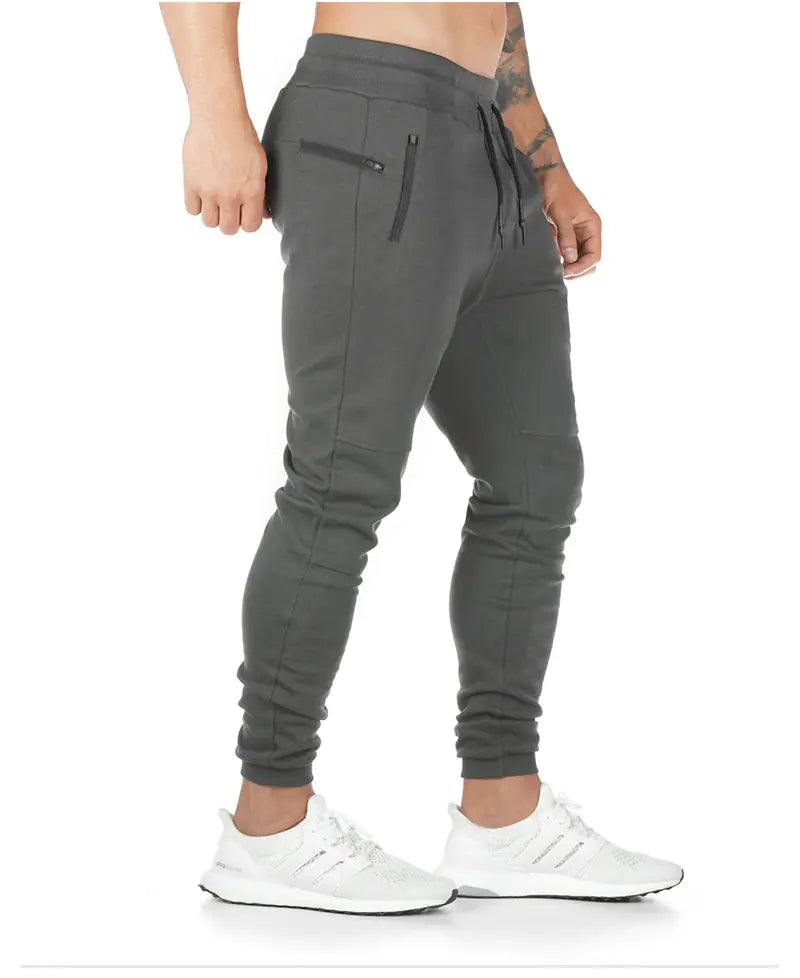 Men's Cotton Sports Pants for Gym and Running